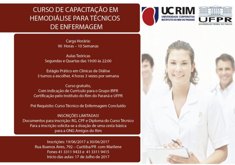 Curso Hemodiálise